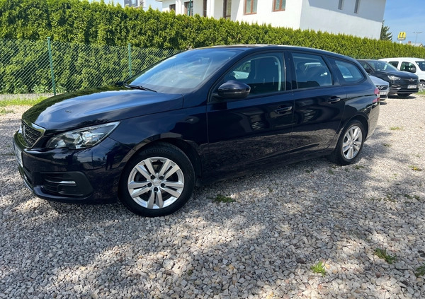 Peugeot 308 cena 45900 przebieg: 110000, rok produkcji 2020 z Warszawa małe 326